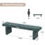 Banc de chambre 63 po