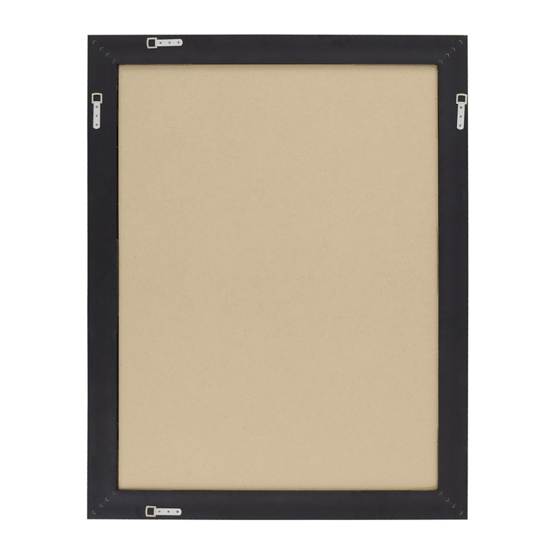Alfonso Venetian Bevelled Wall Mounted Accent Mirror, 65cm H x 90.5cm W