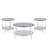 Coblitz Glass Top Coffee Table