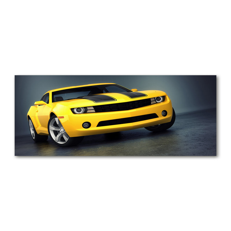 Sports Car - Wrapped Canvas Print