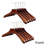 Elegant Curve Women’S Solid Wood Hanger-106952412