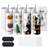 VEVOR 20oz. Double Wall Insulated Stainless Steel Water Bottle with Straw