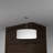 Ahadzi 3 - Light Satin Chrome Drum Pendant