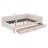 Upholstered Platform Bed With USB And 2 Drawers, Linen Upholstered Daybed, No Box Spring Needed-216360608