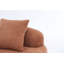 Canapé compact en chenille à double profondeur en S pour petits espaces, sans assemblage-2058254420