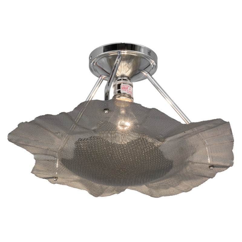 1 - Light Semi Flush Mount