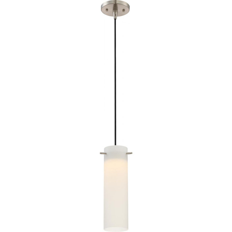 Galien 1 - Light LED Single Pendant, White Opal