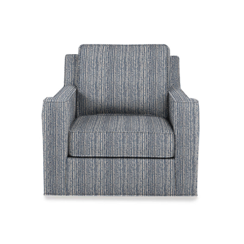 Colton Outdoor Swivel Lounge Chair, Navy 71629L58