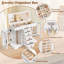 Jewelry Box, Wooden Jewelry Organizer Box With Mirror-459704530