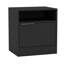 Swathi 114.3cm W Solid Wood Bedside Table-689004831
