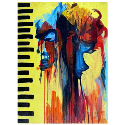 Dripping Emotions | Acrylic Nails Mix Media | By Sambedna