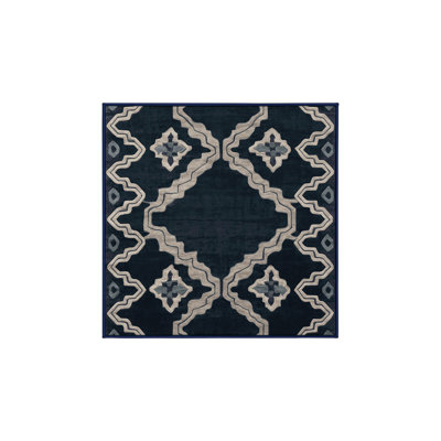 Machine Washable Gray Area Rug