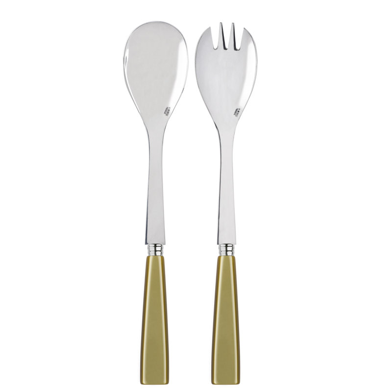 Icone Salad Servers, Moss