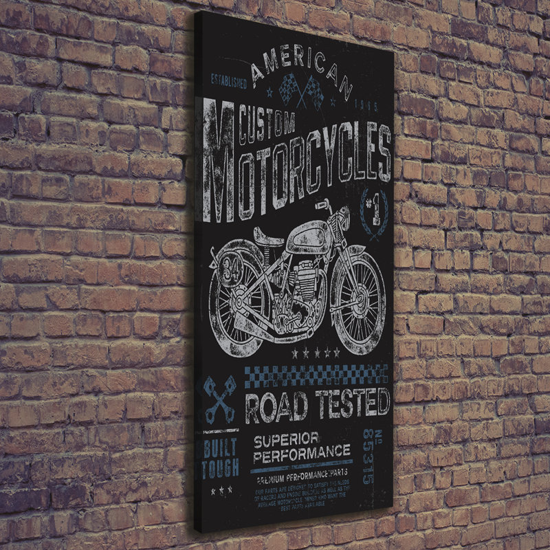 Motoring - Wrapped Canvas Print