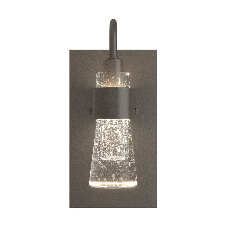 Erlenmeyer ADA Armed Sconce, Dark Smoke