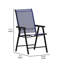 Chaise de patio pliante d'extérieur Hedgesville-86859329