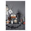 Ensemble de 2 gnomes noirs en tissu assis avec des ailes, décoration d'Halloween par Bruce