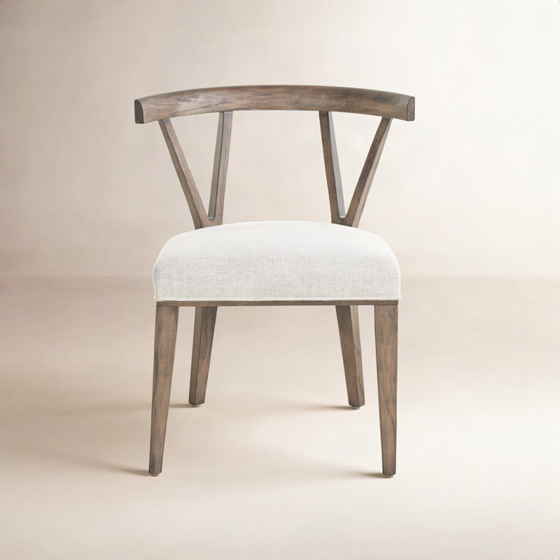 Dwell Upholstered Dining Chair, Brown