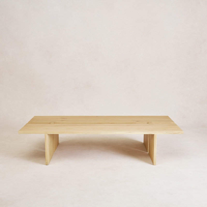 Kyoto Coffee Table, Natural, 13" H x 50" L x 21" W