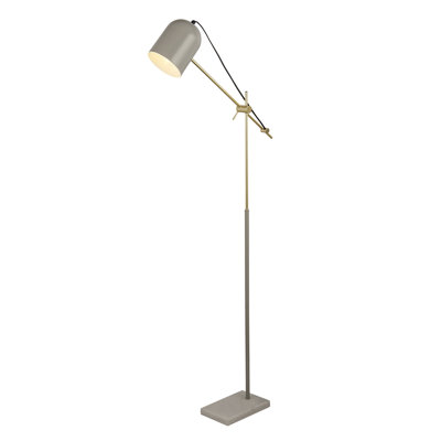 Balam 120cm Grey Task Floor Lamp