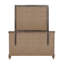 Commode 2 pièces en bois avec miroir Mirabeau-120200600