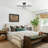 Celene 3-Light LED Fixtures Dimmable Semi Flush Mount Ceiling Light for Living Room Bedroom Dinning Room Kitchen-495161135