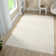 Tapis moderne à motif géométrique à treillis
