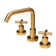 Cigno Widespread 2-handle Bathroom Faucet with Drain Assembly