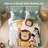 Safari Bedding Sets, Full Queen Microfiber Comforter Set with Lion Pillow