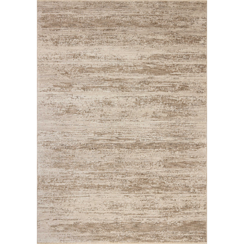 Tapis ivoire / galet Loloi Nellie, Rectangle 7 pi 10 po x 10 pi 2 po
