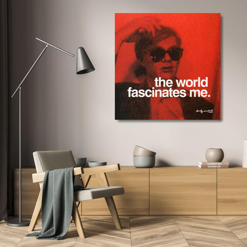 «The World Fascinates Me», H 20 po x l 20 po