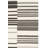 Kilim Hand Woven Flat Weave Wool/Cotton Striped Rug in Ivory/Brown-12415116