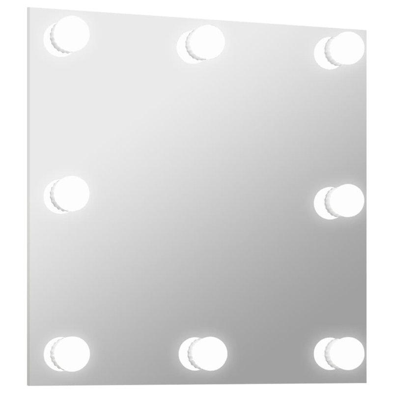 Birgül Flat Makeup / Shaving Mirror, 60cm H x 60cm W