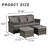 3 Piece Outdoor Wicker Conversation Set-1510713054