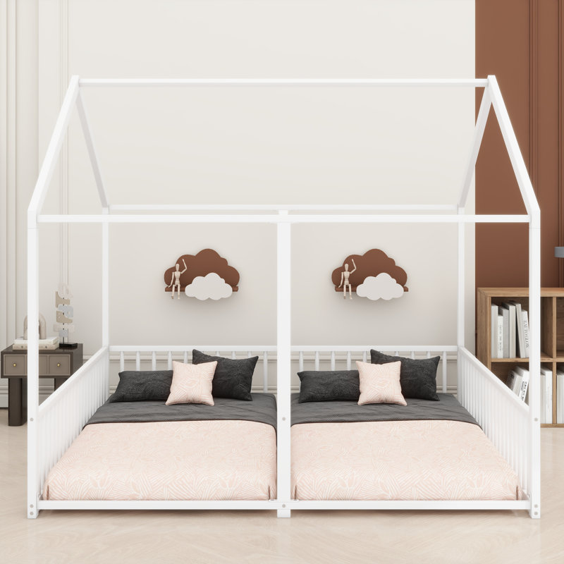 House Platform Beds, White
