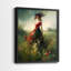 WOMEN Series CECVI - reproduction encadrée de qualité supérieure - prête à être accrochée - aucun clou requis-389199978-389199968