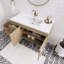 Ensemble de meuble-lavabo mural simple 41,75 "Spring-1537516014