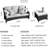 Peridot 72.83'' Wide Straight Patio Sofa with Cushions-68205987