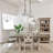 Hudson X-Base Farmhouse Dining Table