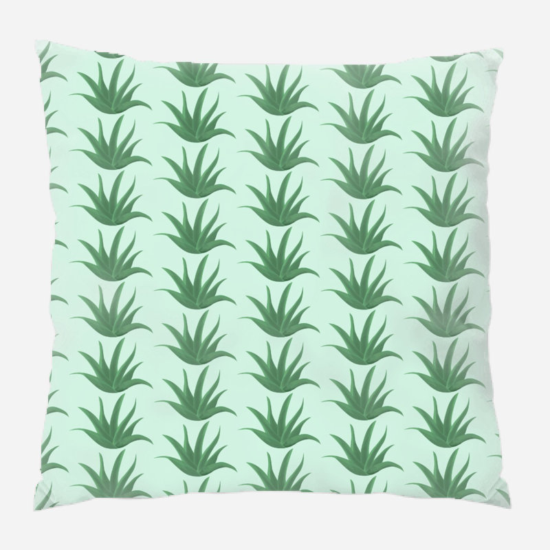 Coussin aloe, Intérieur
