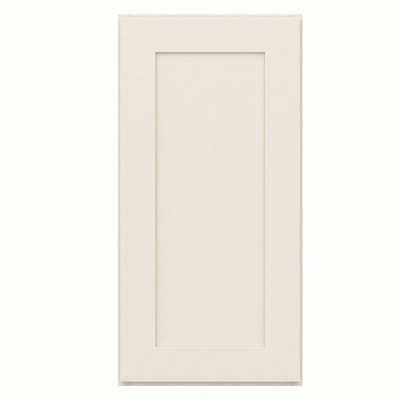 Armoire murale blanche prête à assembler avec portes en bois massif l 15 po x H 30 po