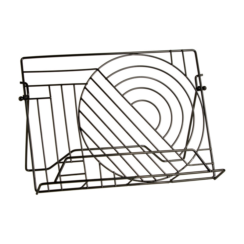 21cm H x 32cm W Iron Bookcase