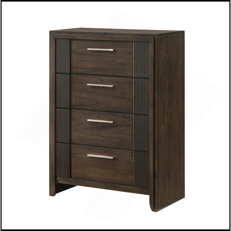 Commode contemporaine à 4 tiroirs 1Pc