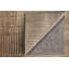 Tapis à motif abstrait moderne ivoire / taupe / rose Roy-1341629458