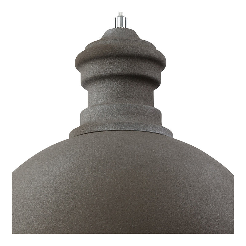 1 - Light Dome Pendant, Concrete