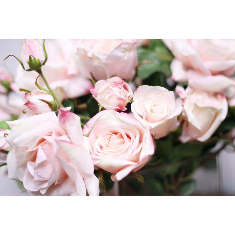 Arrangement floral rosé rose
