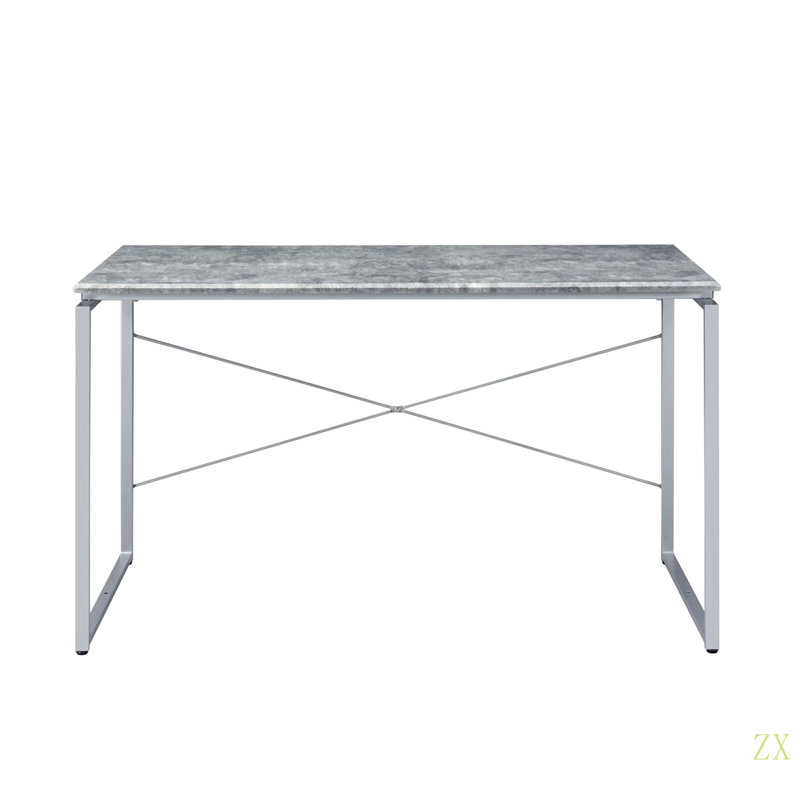 Table de bureau en métal 1pc