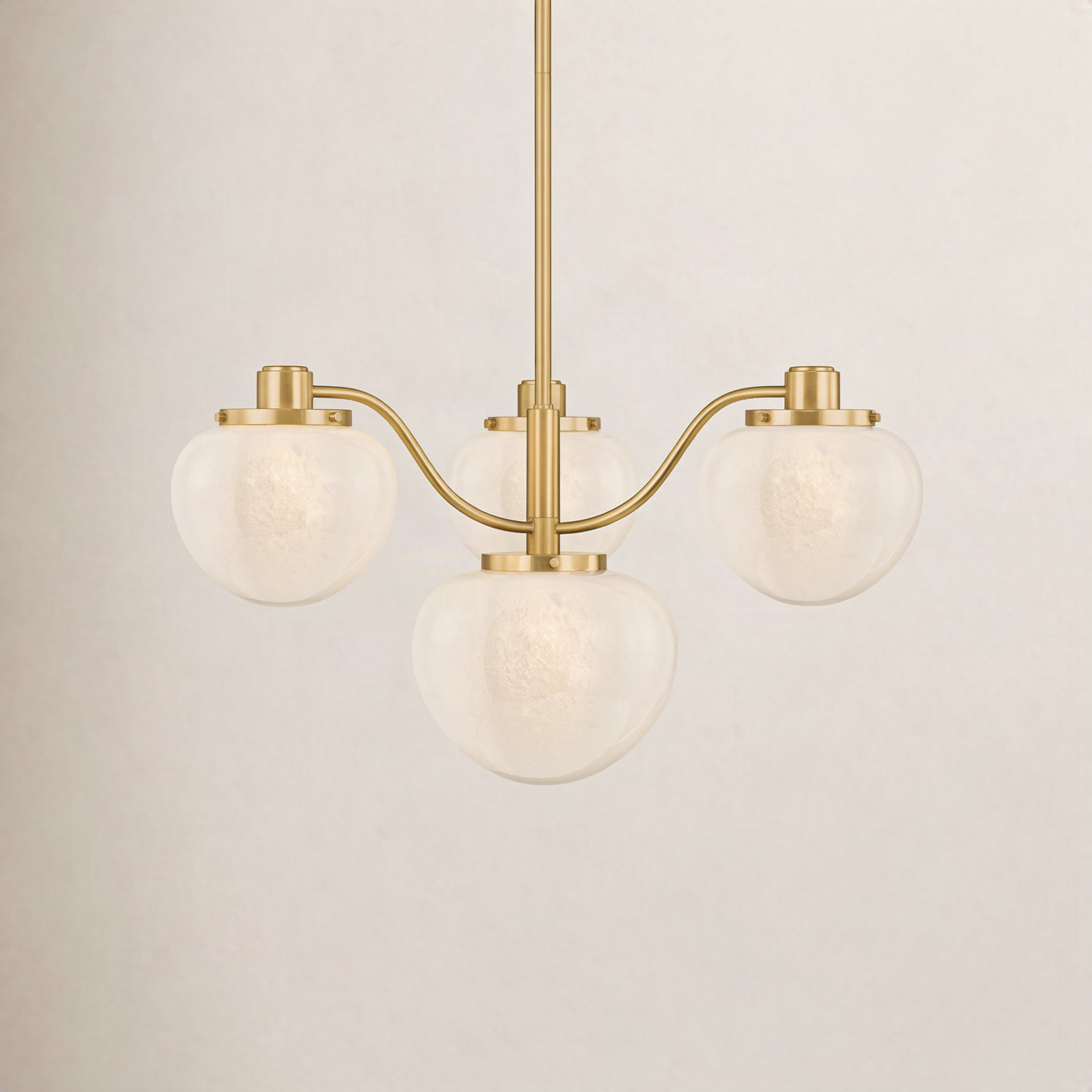 Raul Chandelier, 17" H x 29.75" W x 29.75" D, 4 Lights