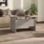 Table basse simple avec cadre en bois manufacturé avec rangement-84974922