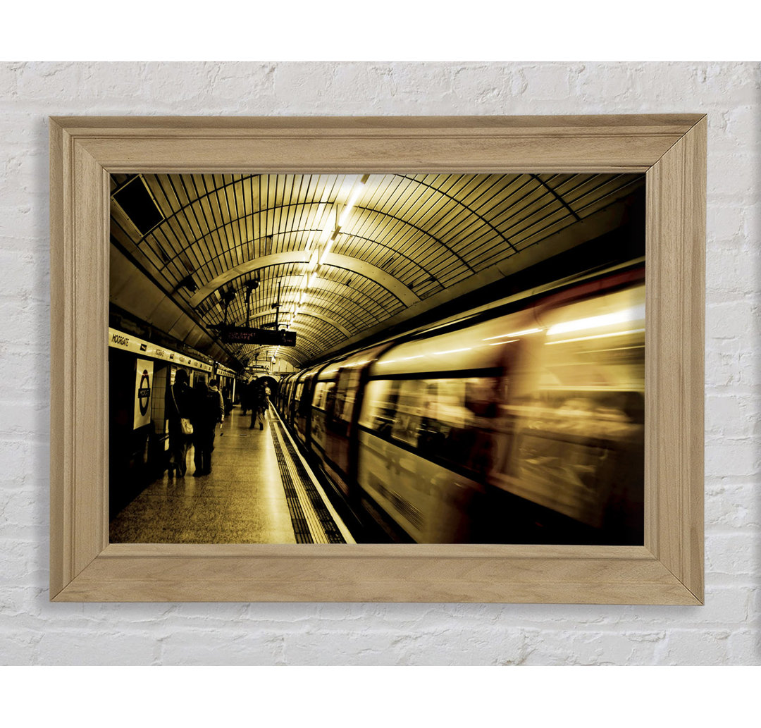 London Underground Tube - Druck